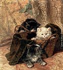 Henriette Ronner-Knip Playtime painting